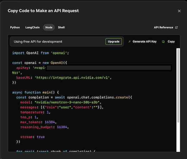 NVIDIA API